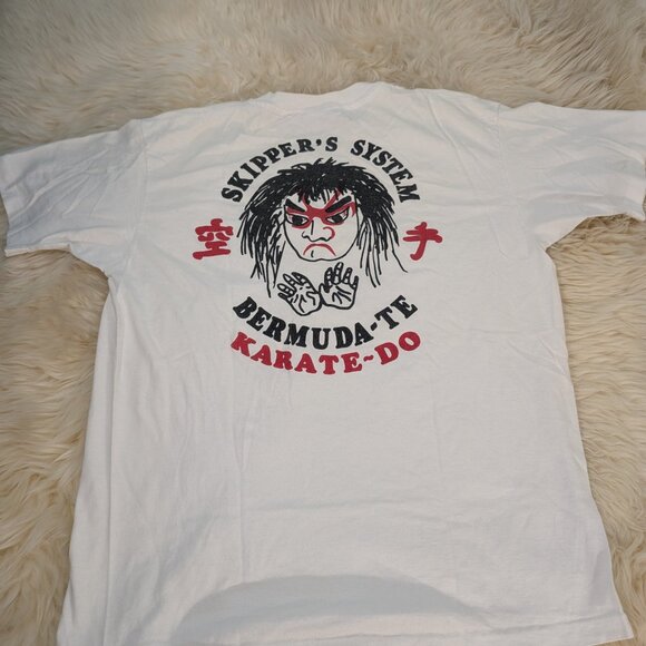 CYRK Sport Men's White Cotton Bermuda-TE Crew Neck Short Sleeve T-Shirt Size XL - Picture 8 of 9